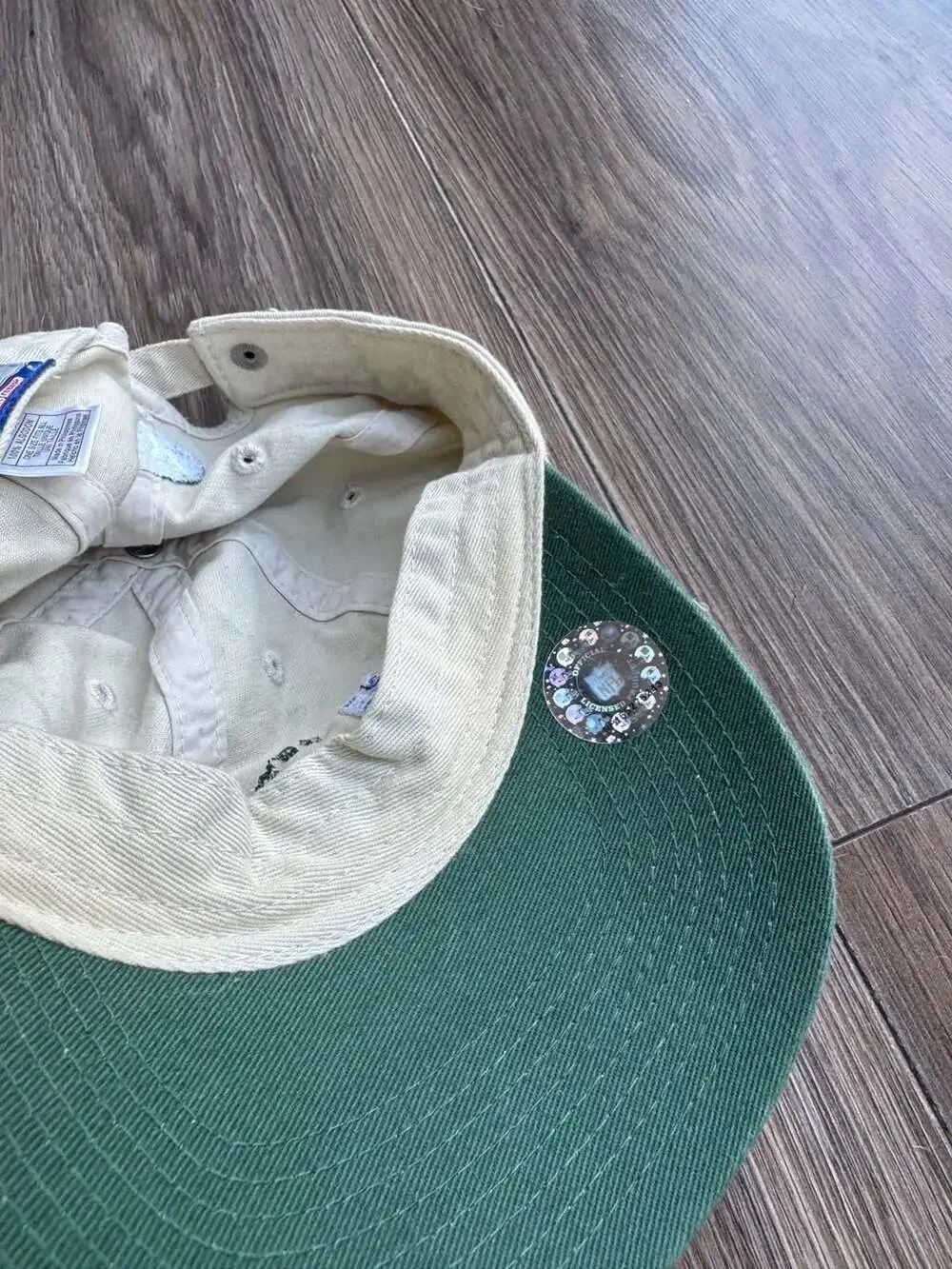 Vintage Reebok NFL Team Apparel On Field New York Jets Khaki/Green Hat